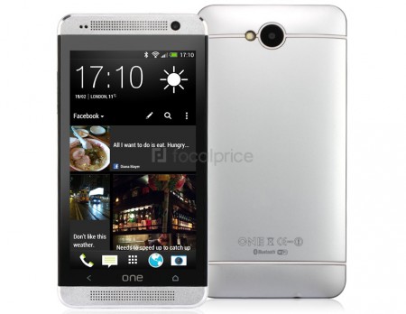 One 4.7" Capacitive OLED Touch 480x800 Android 4.1 Single Core MTK6515 1.0GHz Smartphone Android Phone with Wi-Fi, Bluetooth, Dual Camera (512MB RAM & 512MB ROM) (Silver)